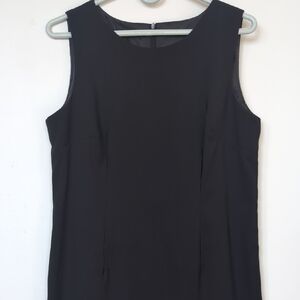 Mario Serrani Black Dress Top with Clean Label